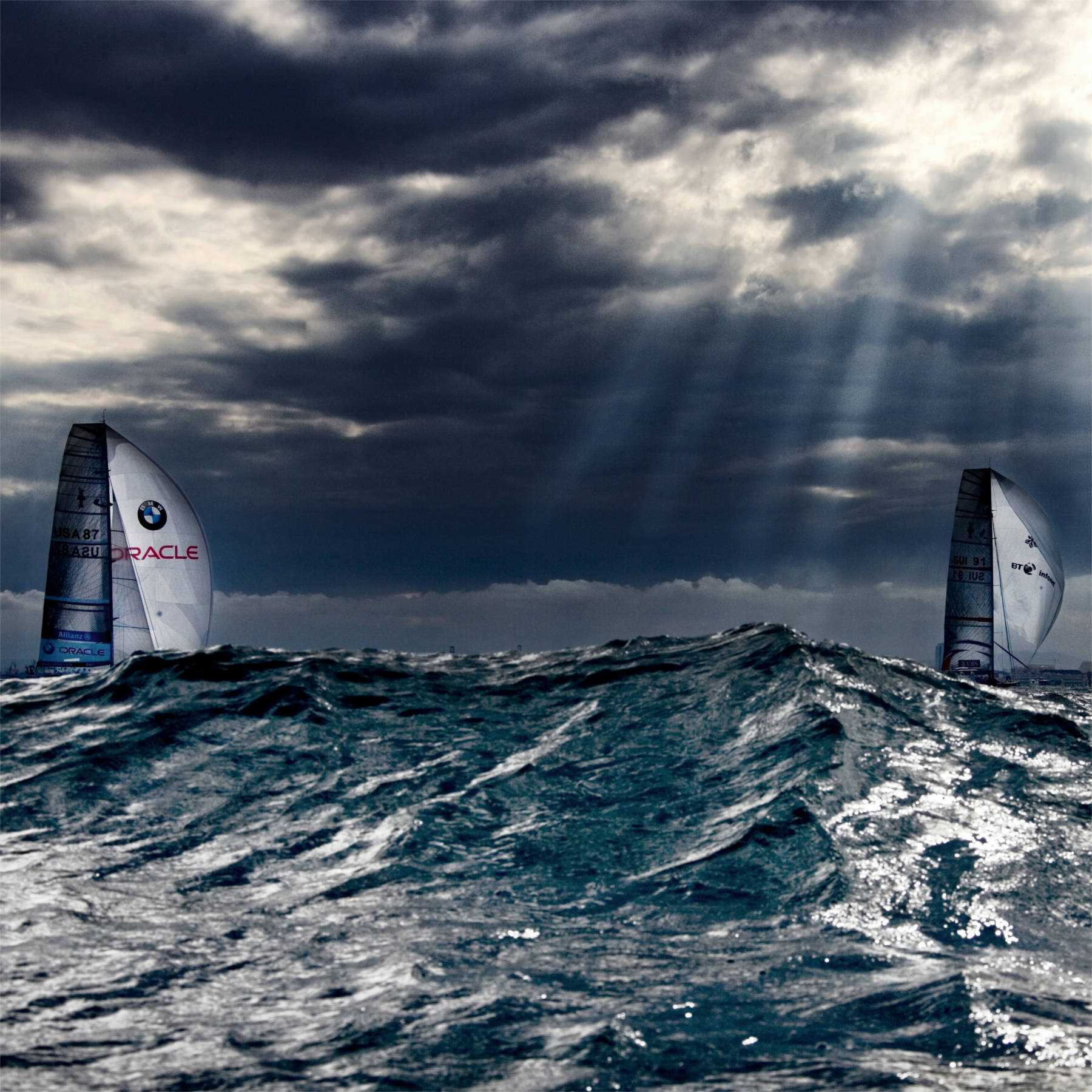 Alinghi SUI91 | © Carlo Borlenghi